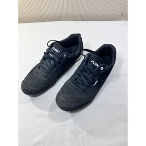 FUBU Men's Black Suede Low Top Lace Up Sneakers Shoes Size‎ 9 EUR 42